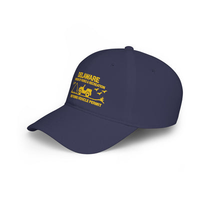 Delaware Parks & Recreation Surf Fishing Vehicle Permit Embroidered Cap