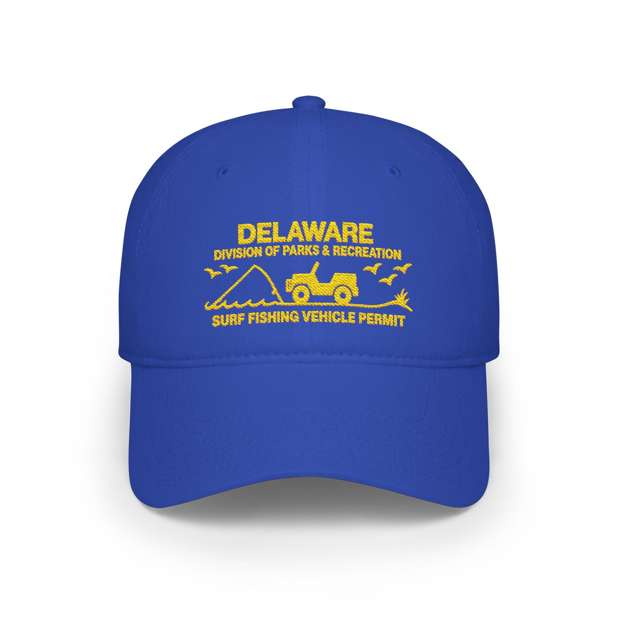 Delaware Parks & Recreation Surf Fishing Vehicle Permit Embroidered Cap