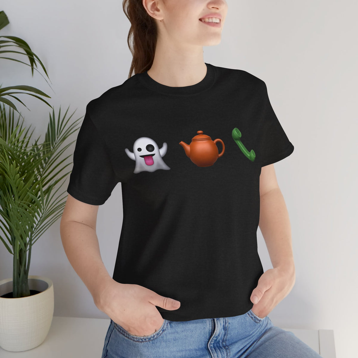 "Boo"ty Call Emoji Halloween shirt