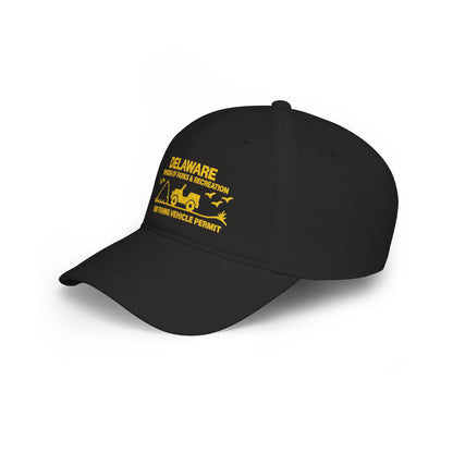 Delaware Parks & Recreation Surf Fishing Vehicle Permit Embroidered Cap