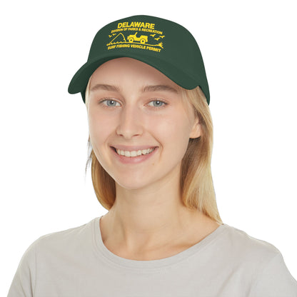 Delaware Parks & Recreation Surf Fishing Vehicle Permit Embroidered Cap