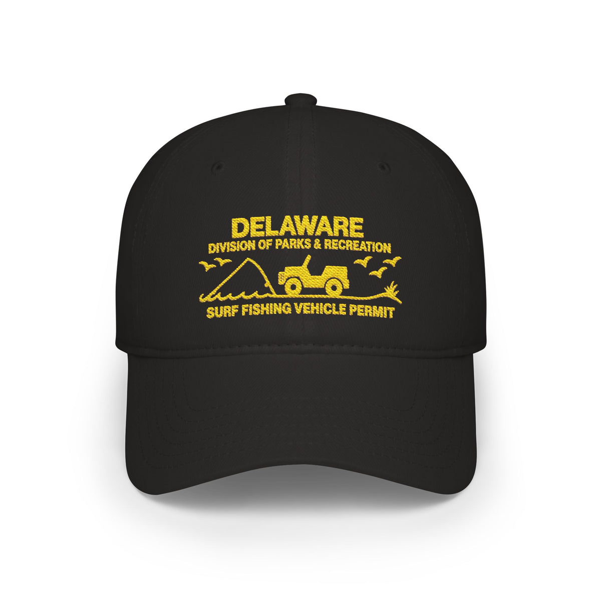 Delaware Parks & Recreation Surf Fishing Vehicle Permit Embroidered Cap