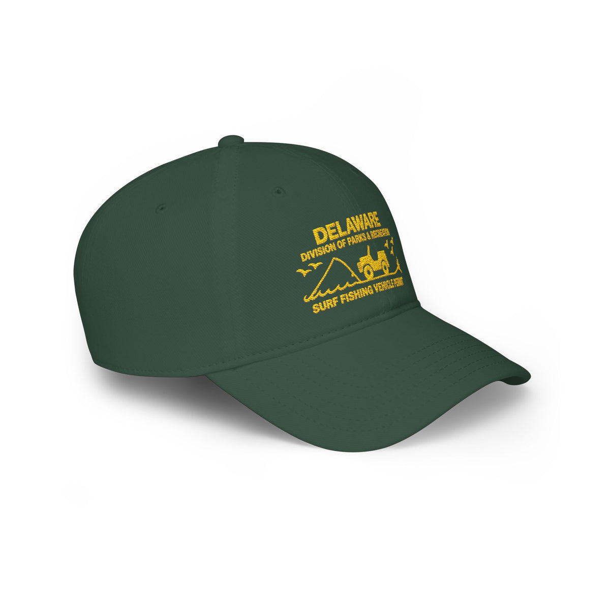 Delaware Parks & Recreation Surf Fishing Vehicle Permit Embroidered Cap