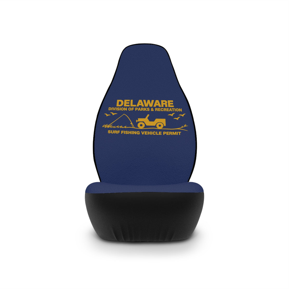 Delaware Surf Fishing Car Seat Covers — Coastal Park & Recreation Design