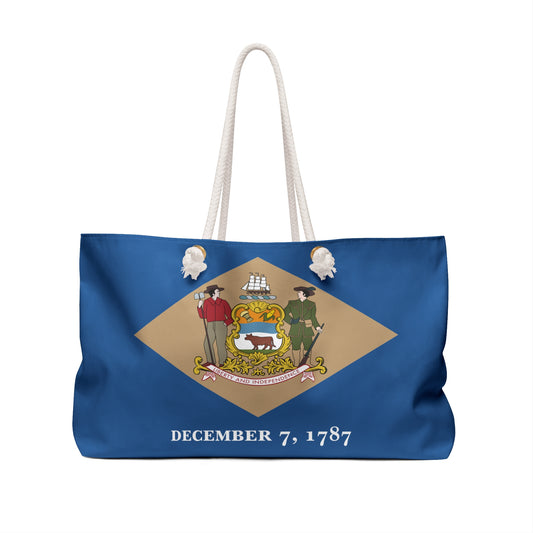 Delaware Surf Fishing Weekender Bag – State Parks Permit Beach Tote