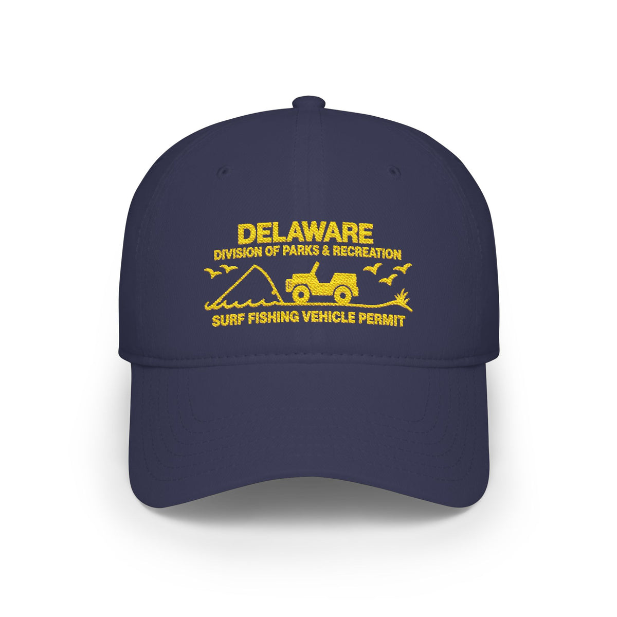 Delaware Parks & Recreation Surf Fishing Vehicle Permit Embroidered Cap