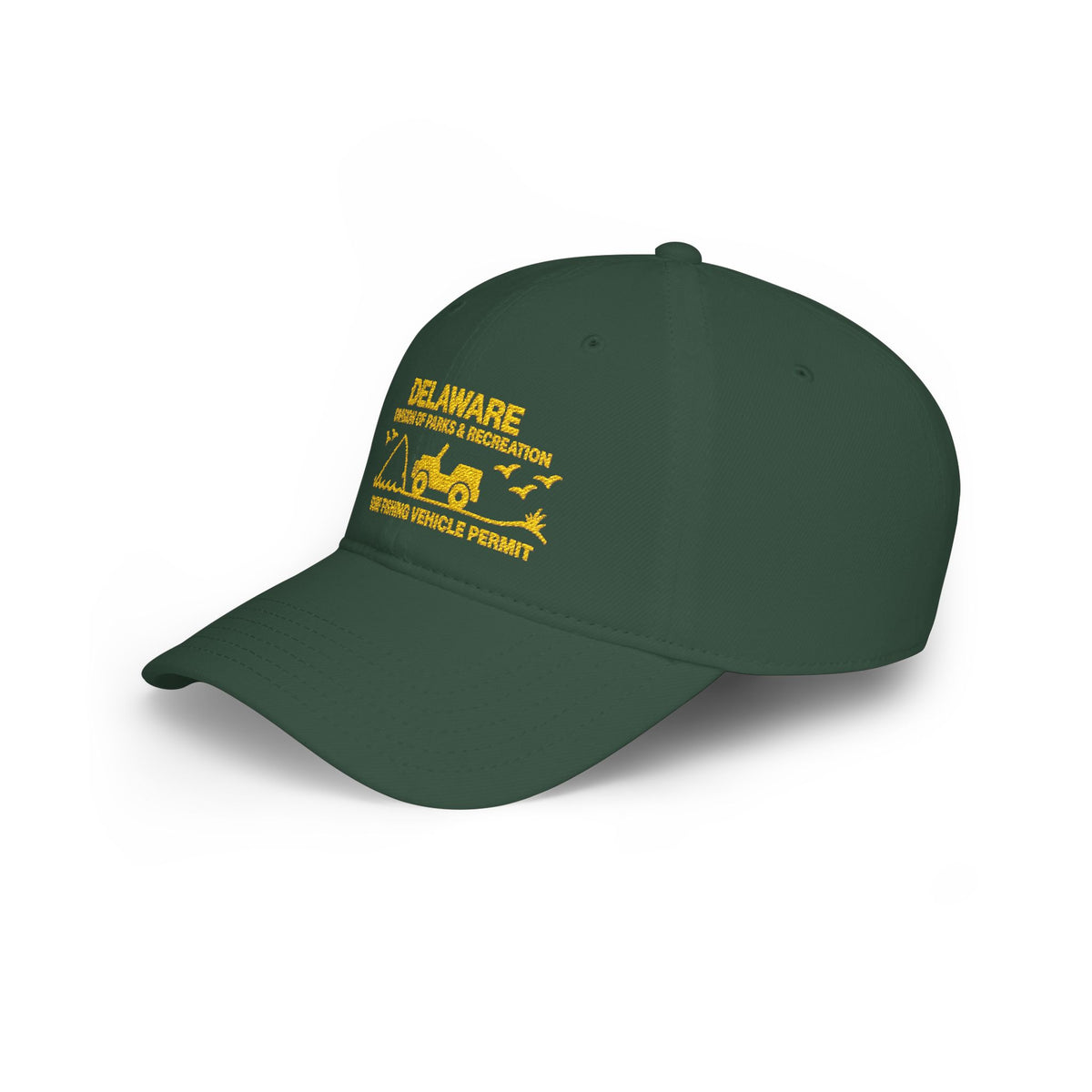 Delaware Parks & Recreation Surf Fishing Vehicle Permit Embroidered Cap
